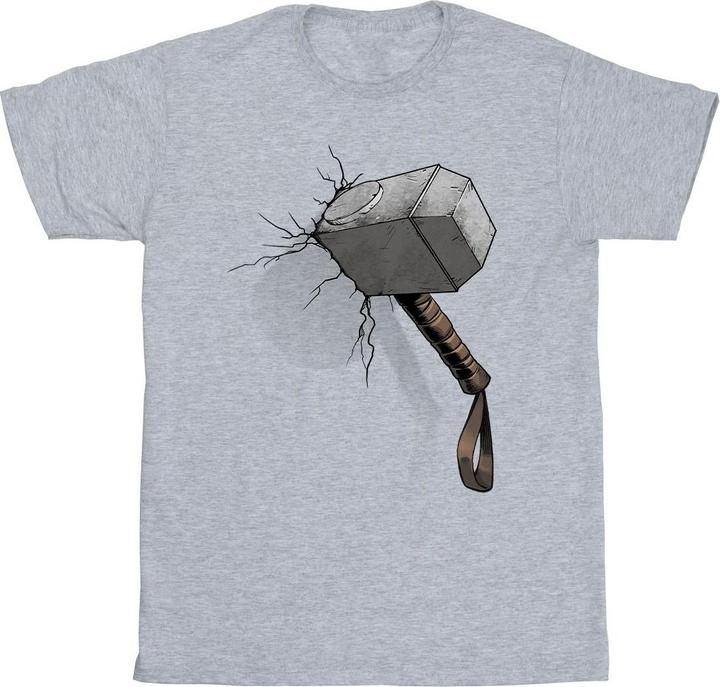 Immagine prodotto Marvel Thor Hammer Crack Maglietta Uomo (S)