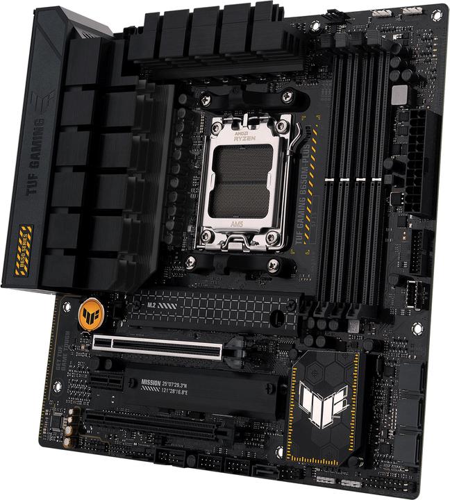 Produktbild ASUS TUF GAMING B650M-PLUS WIFI (AM5, AMD B650M, mATX)
