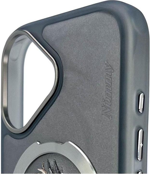 Actual product image Nimmy Dragon MagSafe case for iPhone 16 grey (Apple iPhone 16)