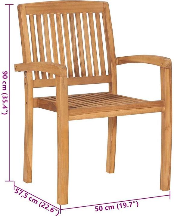 Actual product image vidaXL Garden chair