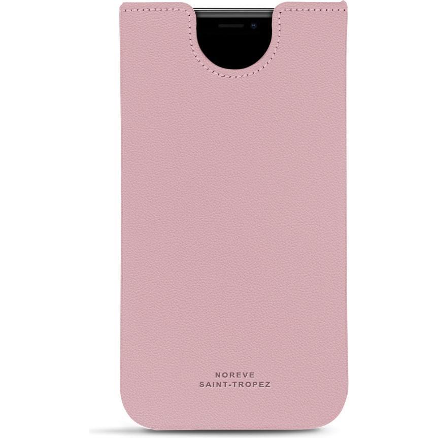 Noreve Lederschutzhülle (Apple iPhone 11 Pro Max), Smartphone Hülle, Rosa