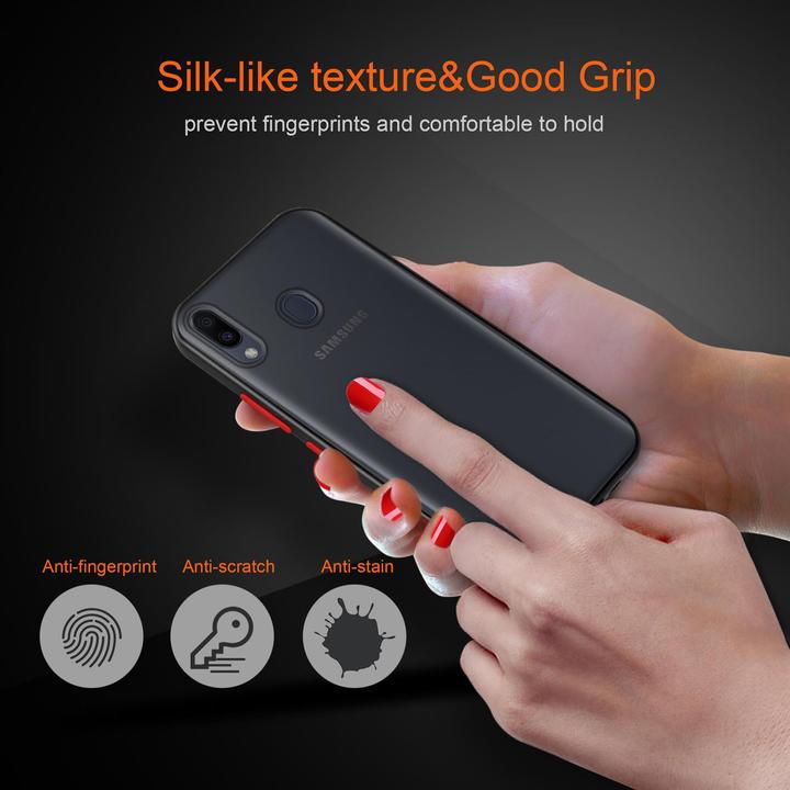 Actual product image Cadorabo Hybrid Matt Cover (Samsung Galaxy M20)