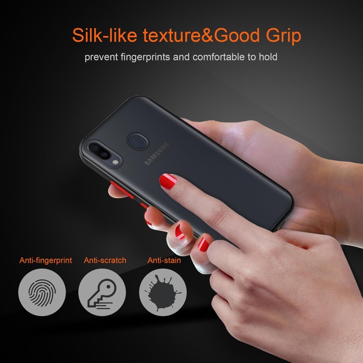 Produktbild Cadorabo Hybrid Matt Cover (Samsung Galaxy M20)