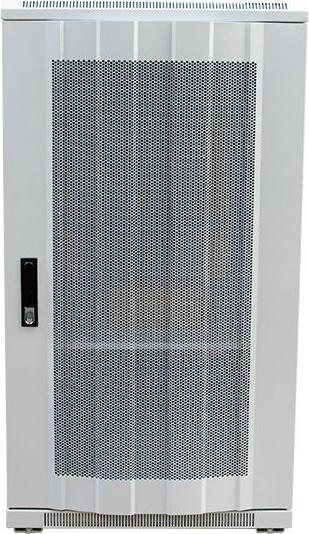 Produktbild Triton 19 Schrank 22HE B600 / T1000mm *lichtgrau* perf. Blechtüre (22 HE, 19 Zoll Rack)