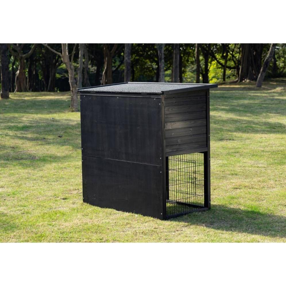 Meilleurs prix pour Nordic Paws Outdoor Rabbit cage XL 116x63x109 cm, Cage + enclos