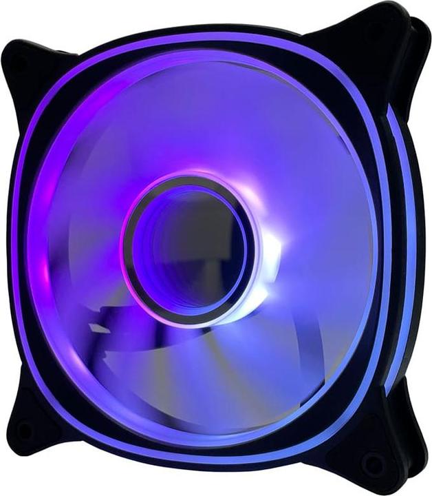 Produktbild LC-Power Geh?usel?fter 3x120mm schwarz,ARGB,4Pin PWM (120 mm)