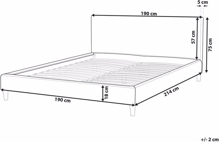 Actual product image Beliani Fitou (180 x 200 cm)