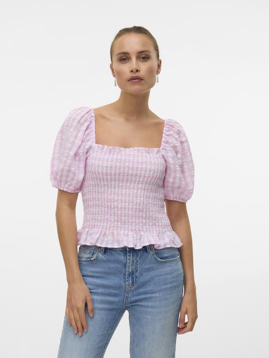 Actual product image Vero Moda VMCARRIE Top Gesmoktes Top (L)
