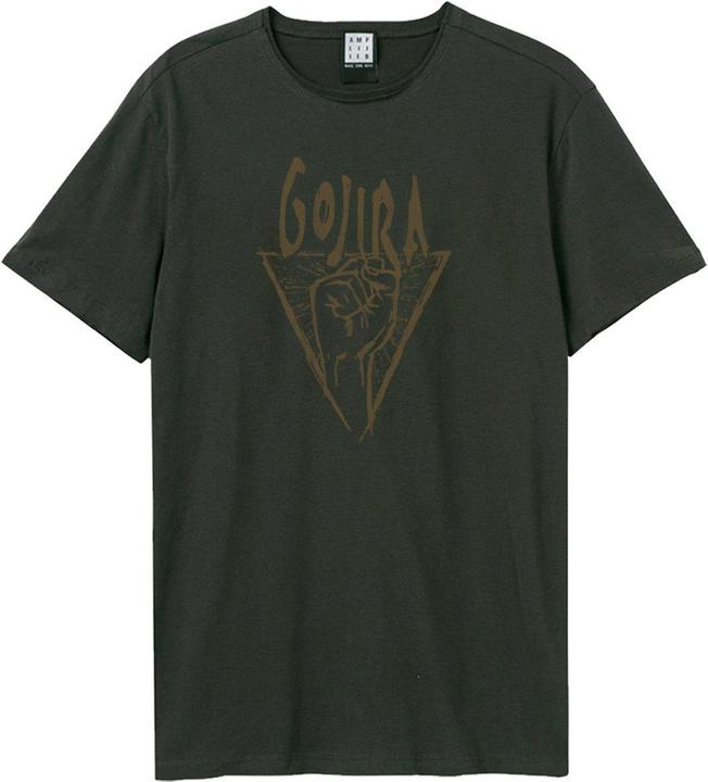 Actual product image Amplified Unisex Adult Power Glove Gojira T-Shirt (XS)