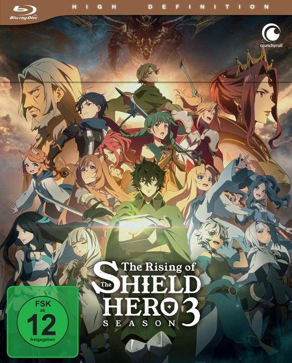 Actual product image The Rising of the Shield Hero - Season 3 - Part 1 - Blu-ray with slipcase