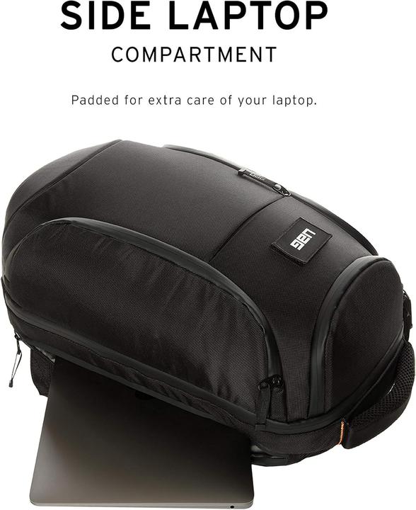 Image du produit UAG Rugged Backpack for Laptops (Standard Issue 18-Liter) - Pack Black - sac à dos - rugueux - 840D ny (18 l)