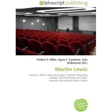 Martin Lewis, Fachbücher von Martin Lewis