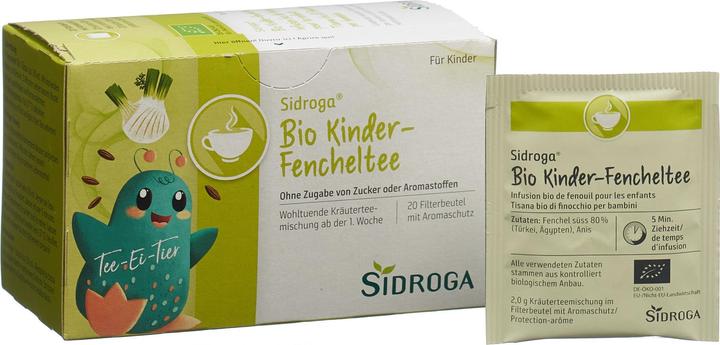 Produktbild Sidroga Kinder Fencheltee (40 g)