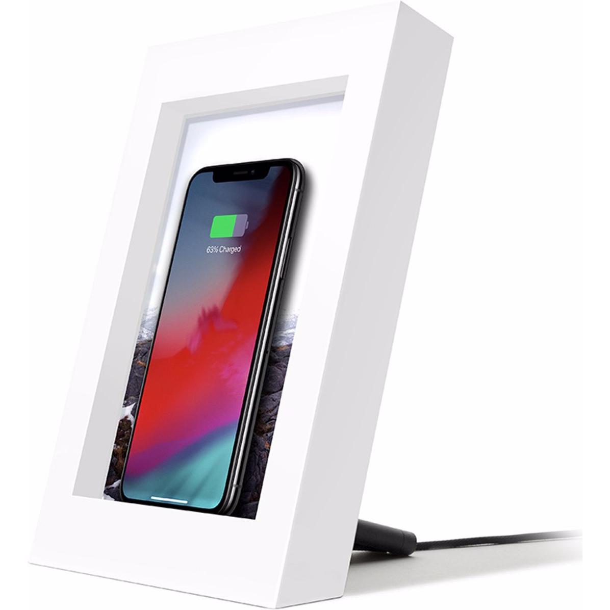 TwelveSouth PowerPic (10 W), Wireless Charger, Weiss