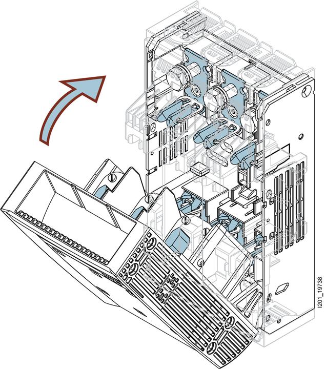 Actual product image Siemens Handle insert 3NP1963-1GA00 1 pc.