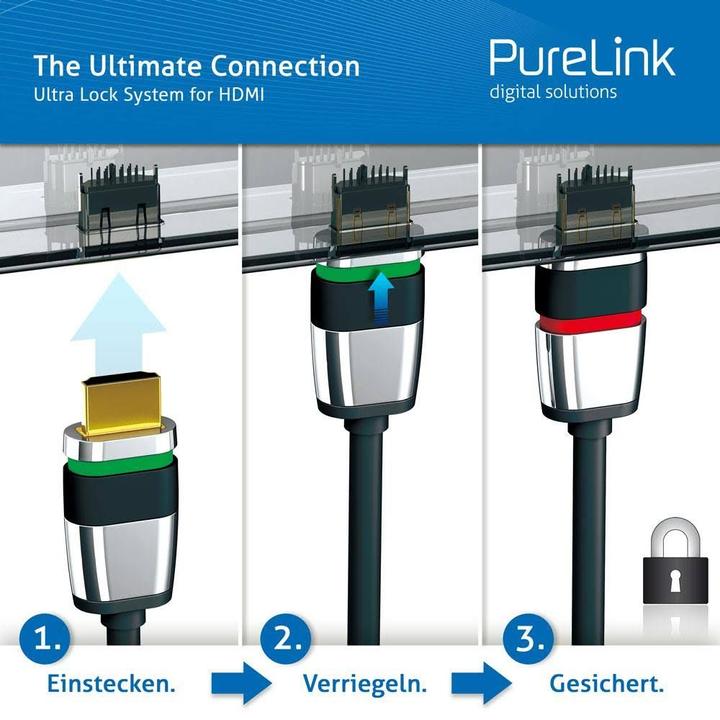 Produktbild Purelink HDMI (Typ A) — HDMI (Typ A) (3 m, HDMI)