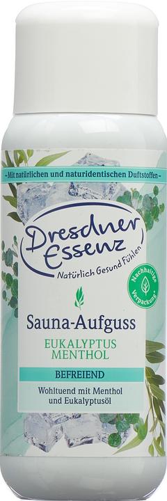 Actual product image Dresdner Essenz Sauna-Aufguss Eukaplytus Methol 250ml