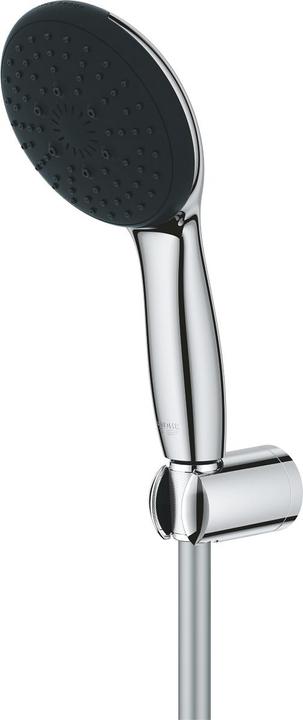 Grohe Vitalio Start 110 QuickFix Wandhalterset, kleben oder bohren, wassparend, 3 Strahlarten, chrom (3 Beam types, 8.40 l/min)