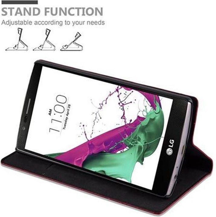 Produktbild Cadorabo Book Invis. Magnet Hülle (LG G4, Motorola Moto G4 Plus)