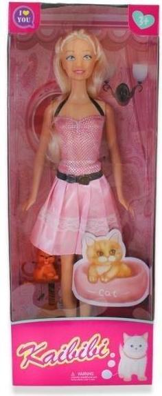 Ciuciubabka Puppe mit einem Kätzchen