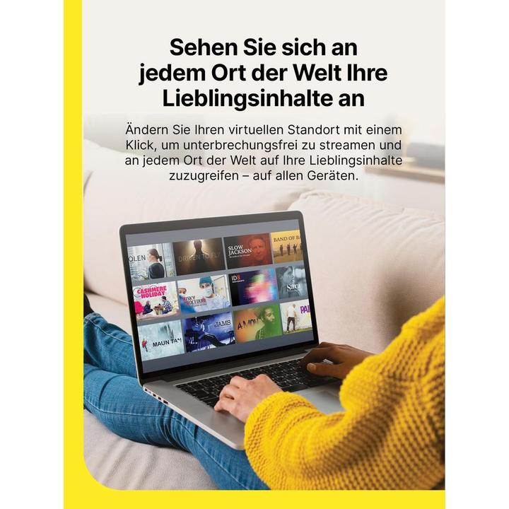 Image du produit NortonLifeLock Symantec Norton VPN Standard ESD, Vollversion, 1 PC, 1Jahr (1 Utilisateur, 12 mois)