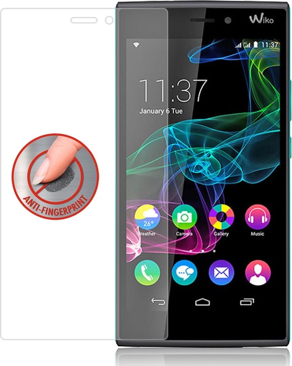 Productafbeelding Cadorabo Glas ter bescherming van het scherm (1 Stuk, Wiko Ridge 4G)