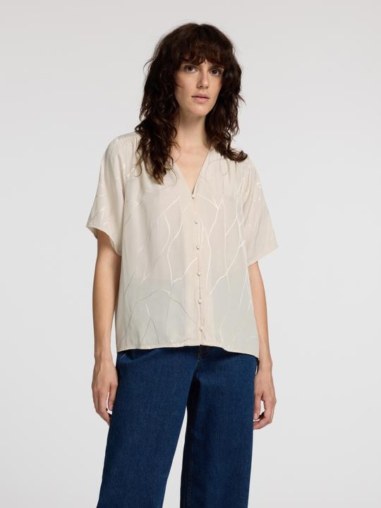 Produktbild Selected Femme Print Top mit V-Ausschnitt (34)