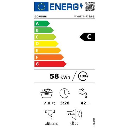 Thumbnail - Gorenje WNHPI74SCPS/DE, Waschmaschine, Weiss