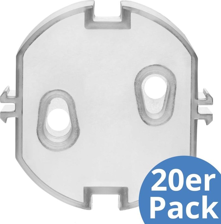 Produktbild Reer Kindersicherungen Steckdosenkappe 20er Pack einfache Montage