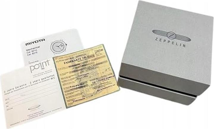 Actual product image Zeppelin LZ126 Los Angeles 7614M5 Quartz watch (Analogue wristwatch, Chronograph)
