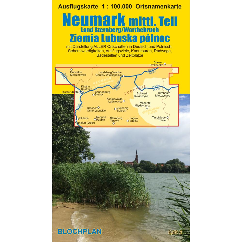 Bloch:Landkarte Neumark-mittlerer Teil, Landkarte