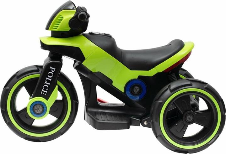 Produktbild Baby Mix Kinder-Elektromotorrad POLICE grün