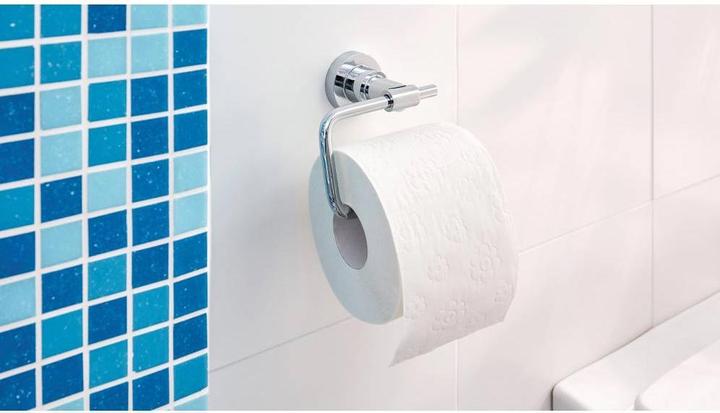 Produktbild tesa LUUP Toilettenrollenhalter inkl. Klebelösung ohne Bohren