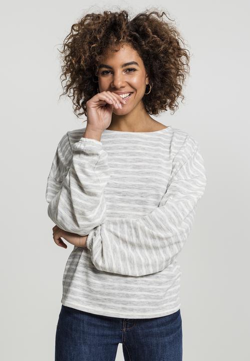 Produktbild Urban Classics Ladies Oversize Stripe Pullover (S)