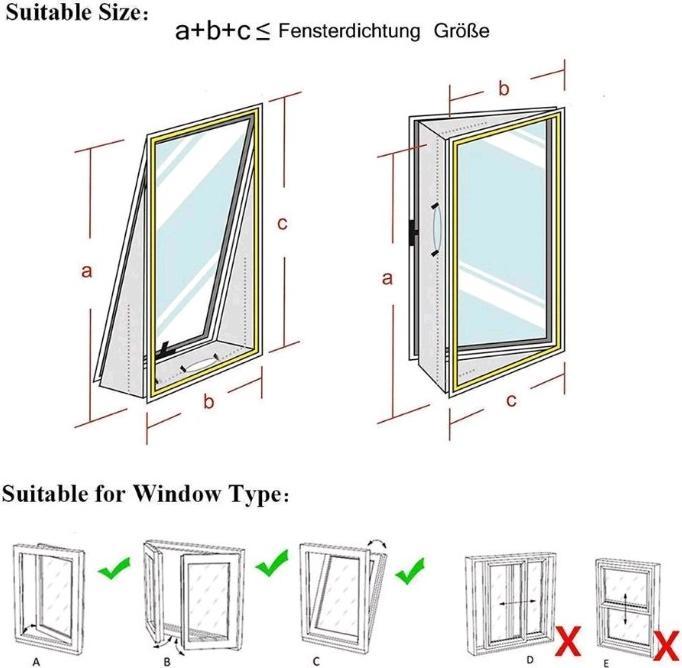 Produktbild SHE Klimagerät-Zubehör Hot Air Stop Fenster SHE01AIRSTPFE