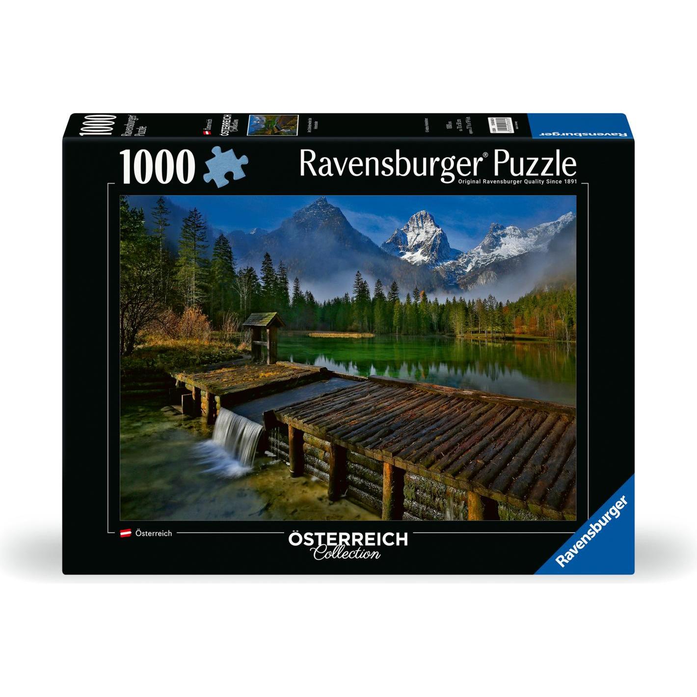 Ravensburger Puzzle 12000603 - Schiederweiher bei Hinterstoder - 1000 Teile Puzzle für Erwachsene (1000 Teile)