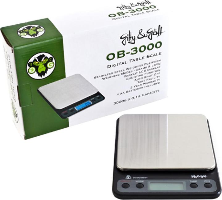 Actual product image Gitty & Göff Scale 3000g x 0.1g