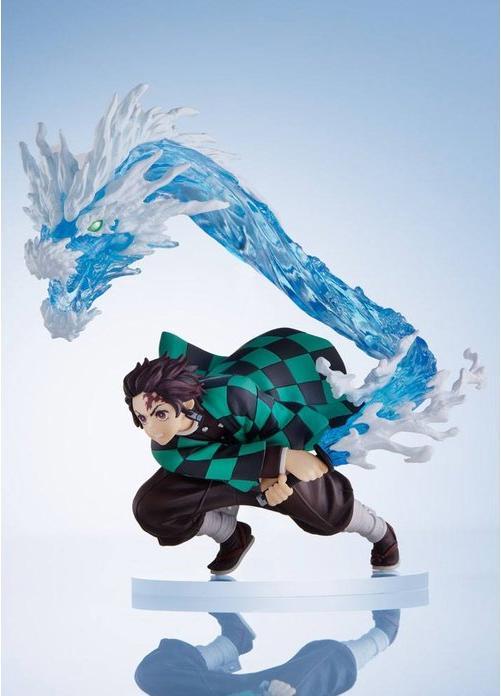 Actual product image Aniplex Statua Demon Slayer Tanjiro Kamado Const Flux Cono Fig 16 cm