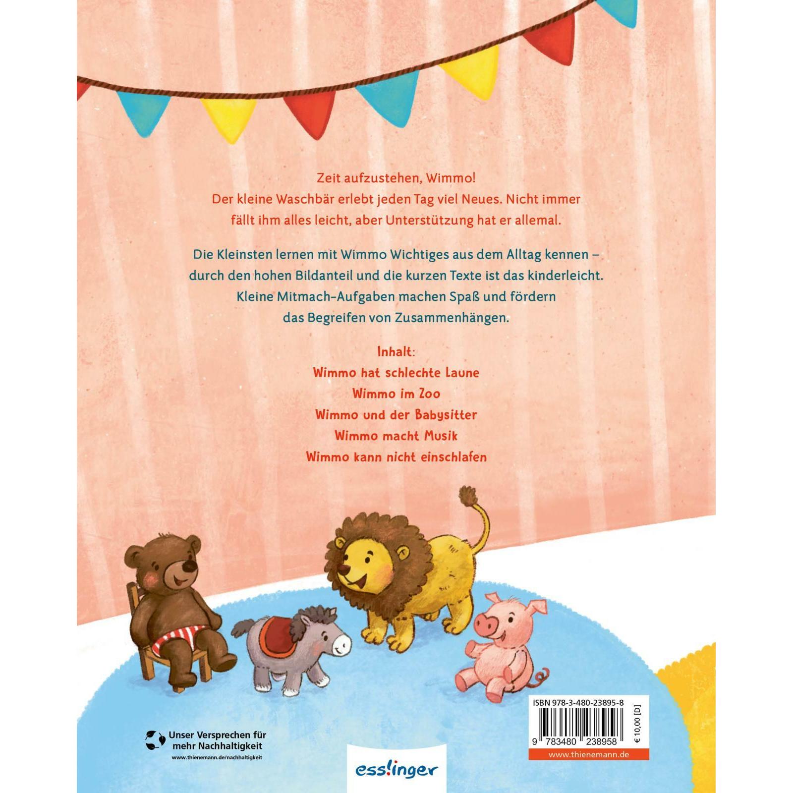 Thumbnail - Reider:Du schaffst das, Wimmo Waschbär, Kinderbücher von Katja Reider, Lena Heger