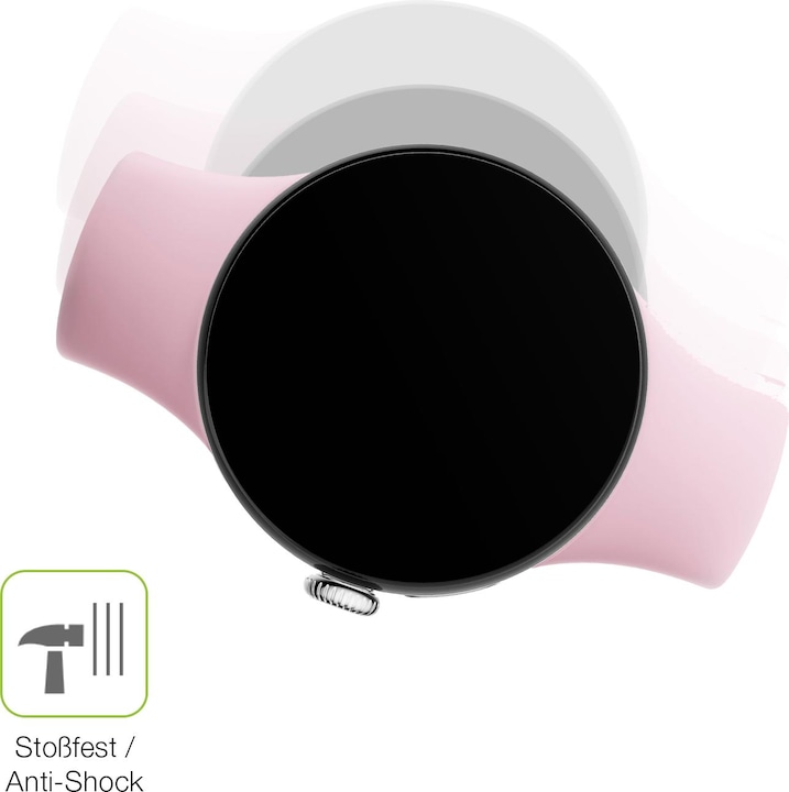 Produktbild Dipos Full Cover Schutzfolie Matt für Google Pixel Watch 3 45mm