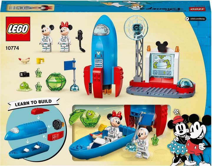 Actual product image LEGO Mickey Mouse Minnie Mouse's Space Rocket (10774, LEGO Disney)