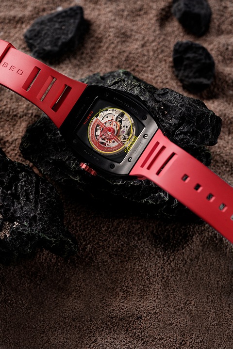 Actual product image Nubeo NB-6079-02 Parker Automatic Limited 44mm 3ATM men's watch