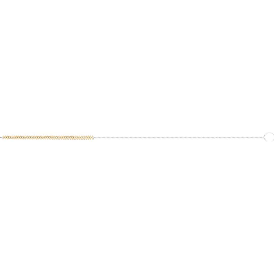 Pferd, Schleifmittel, Innenbürste IBU Ø4x100mm mit Öse Messing-Draht-Ø0,15