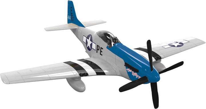 Actual product image Airfix Kit D-Day P-51D Mustang Quick Build