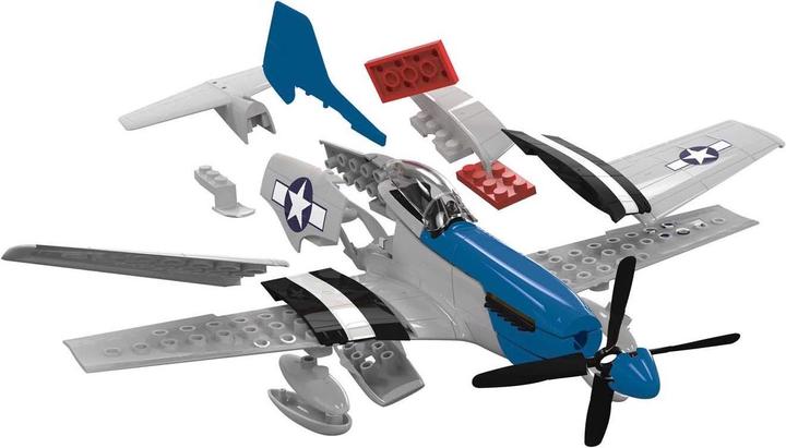 Actual product image Airfix Kit D-Day P-51D Mustang Quick Build