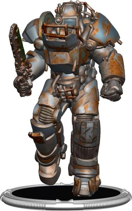 Produktbild Toynk Toys Fallout Minifiguren 2er-Pack Set E Raider & Vault Boy (Strong) 7 cm