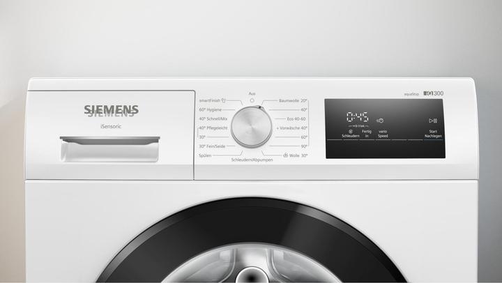 Actual product image Siemens WM14NK75EX Waschmaschine (8 kg, Left)