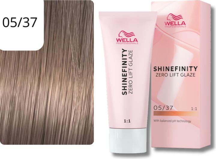 Produktbild Wella Shinefinity (Caramel, Espresso, 05/37 Light Brown Gold Brown)