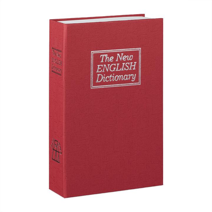 Produktbild Relaxdays Buchtresor Wörterbuch