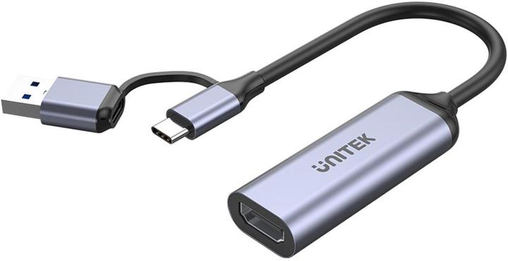Image du produit Unitek KARTA DO STREAMINGU USB-C/A 4K HDMI 1.4B (USB-A, USB-C, 6.95 cm)